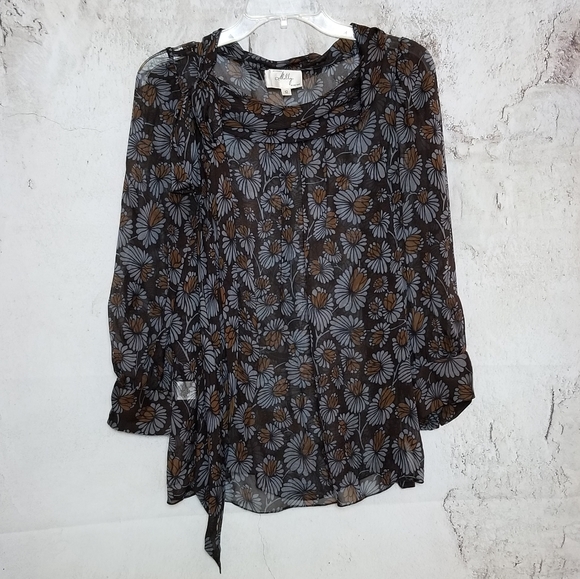 an original Milly Silk Blouse - Picture 1 of 8